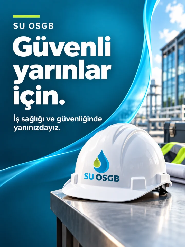 SU OSGB. Güvenli yarınlar için. İş sağlığı ve güvenliğinde yanınızdayız.